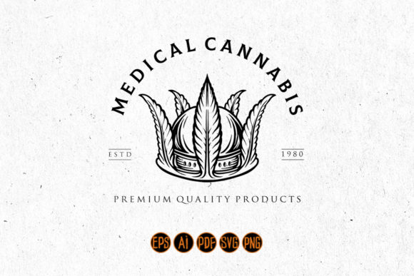 A Close Look at the King Medical Five Leaf Logo for Embroidery