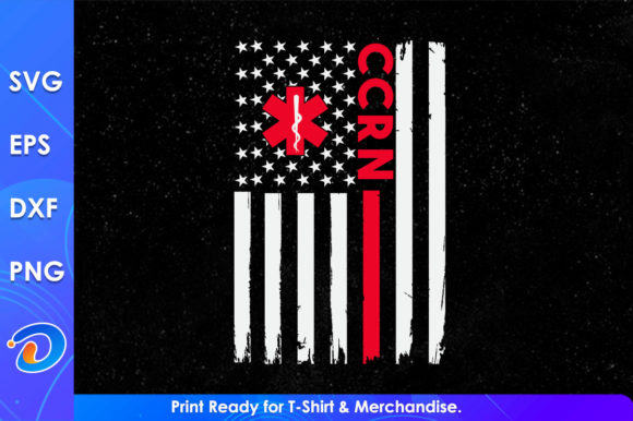 A Designer's Practical Review of the USA Flag CCRN Nurse Design