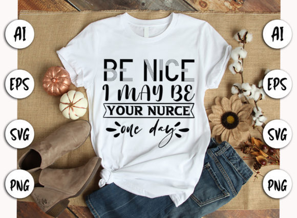 A Professional Look at Nurse T-shirt Design 1
