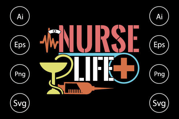 Nurse Life: A Graphic Design for Stitched Stories