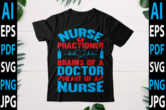 Nurse Practitioner Brains of a Doctor Embroidery Design Review
